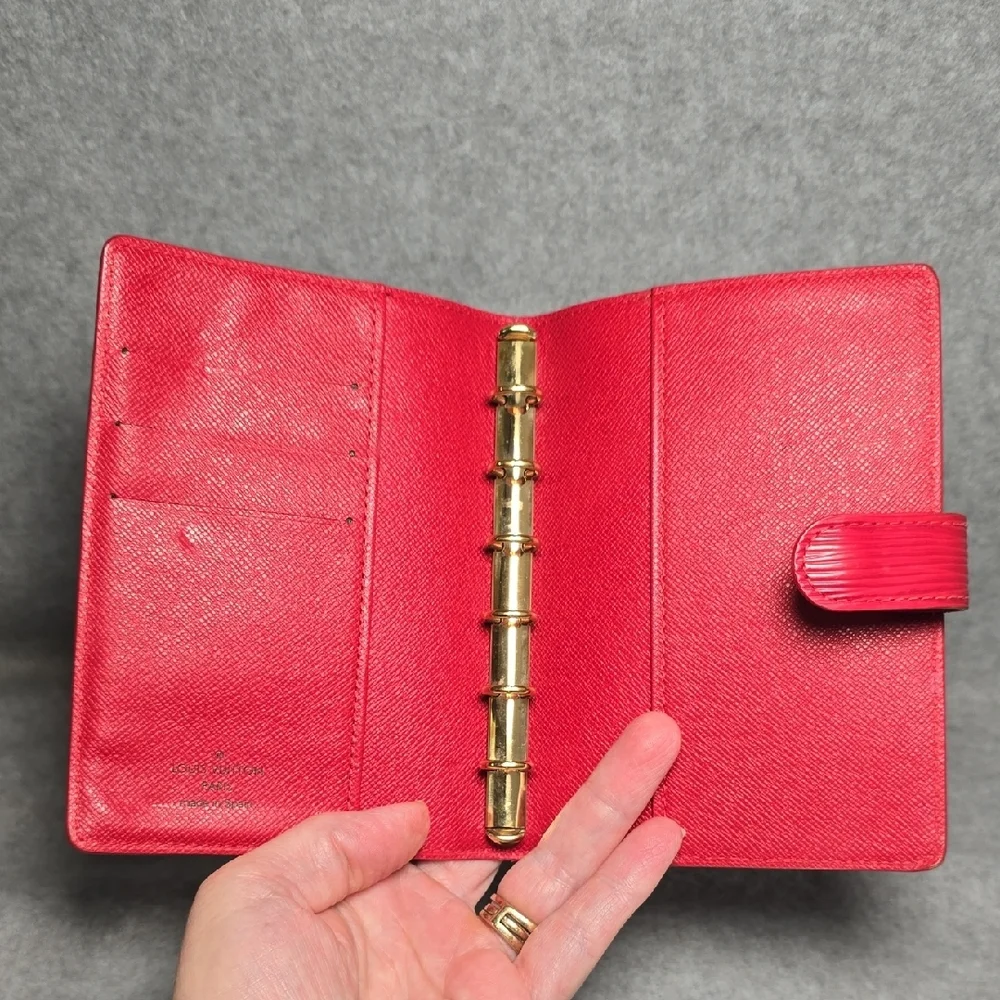 Louis Vuitton Vibrant Red Epi Leather Wallet